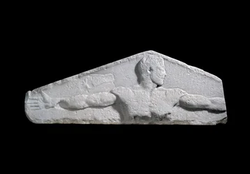 Metrological Relief Giving a Standard Length of a Fathom (youth